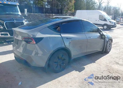 2022 Tesla Model Y Long Range Dual Motor All-Wheel Drive из США, поврежденный, VIN 7SAYGDEE2NA014887